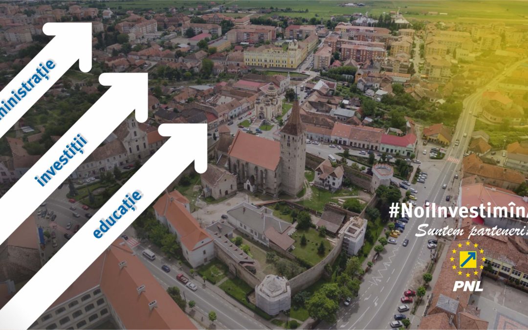 Echipa liberală modernizează municipiul Aiud