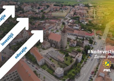 Echipa liberală modernizează municipiul Aiud