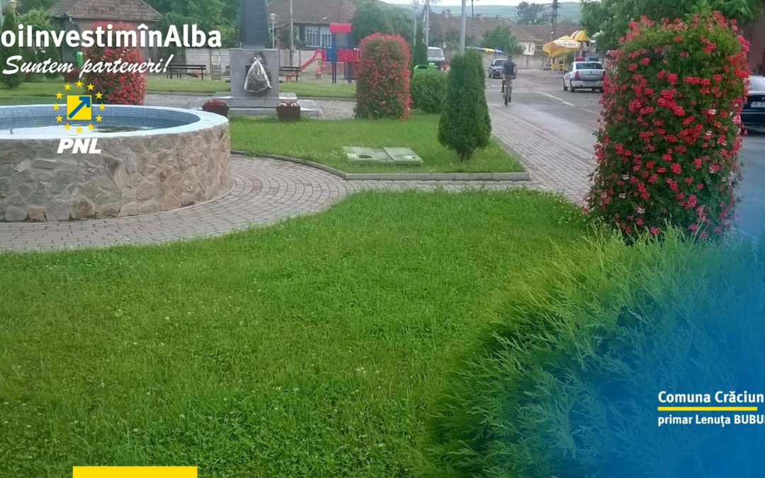 Comuna Crăciunelu de Jos: proiectele pentru dezvoltarea infrastructurii vor spori gradul de confort al locuitorilor