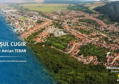 Orașul Cugir: 16 proiecte pentru dezvoltarea orașului au fost înaintate spre finanțare  cu fonduri europene sau guvernamentale