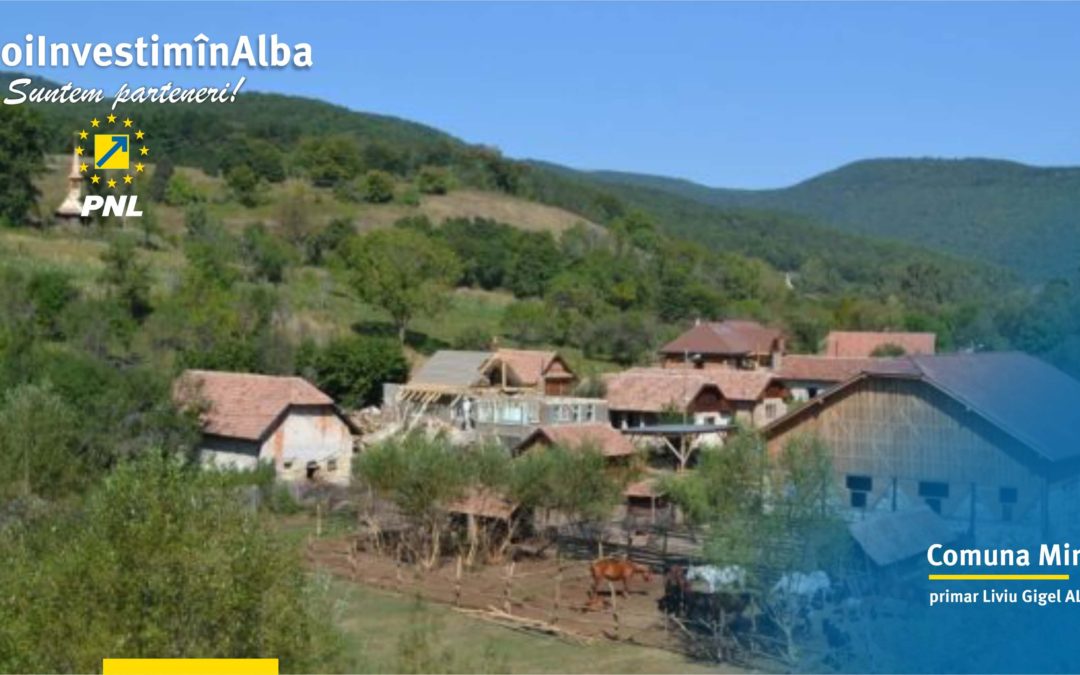 Comuna Mirăslău: proiecte pentru modernizare drumuri, școli și rețea de apă și canalizare