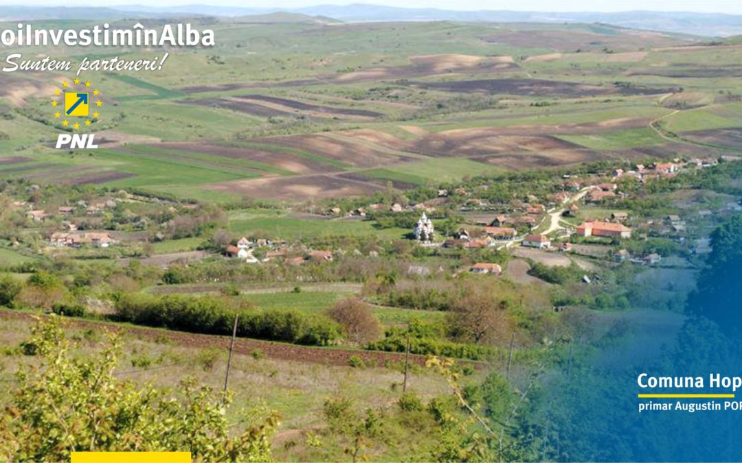 Comuna Hopârta: buna gestionare a fondurilor pentru maximizarea investițiilor