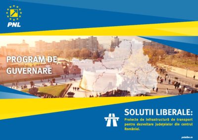 PROGRAM DE GUVERNARE: Soluții liberale pentru dezvoltarea Regiunii Centru
