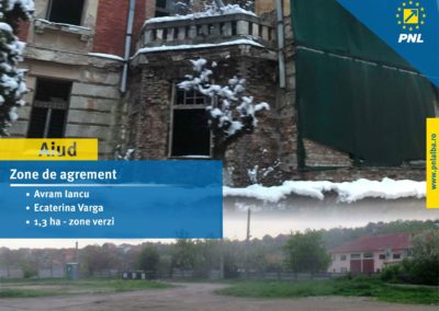 Eco-agrement Aiud – Zone de agrement Avram Iancu si Ecaterina Varga