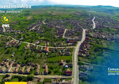 Comuna Sâncel: în prim plan au fost investițiile în infrastructura rutieră, culturală și educațională