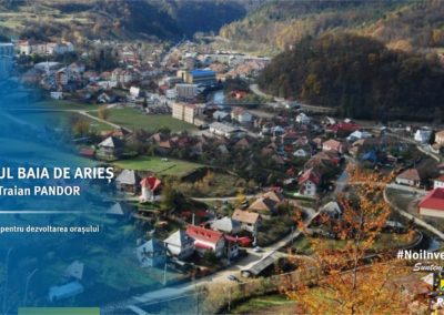 Orașul Baia de Arieș: accesăm fonduri pentru îmbunătățirea infrastructurii