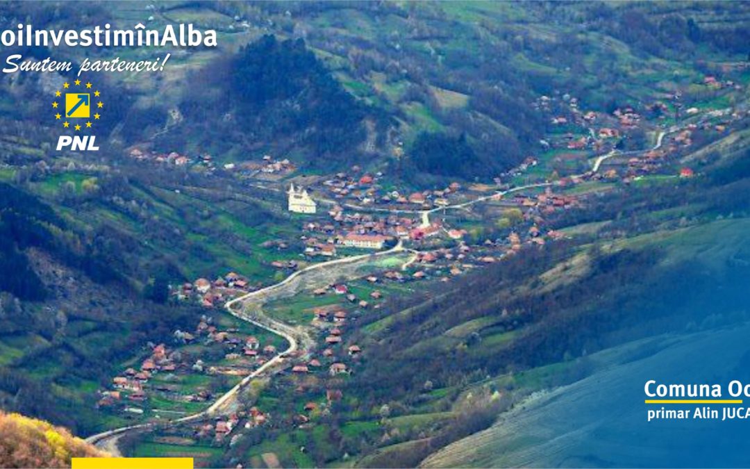Comuna Ocoliș: 2018 a fost anul schimbării, s-au realizat lucrări pentru îmbunătățirea infrastructurii, învățământului și turismului