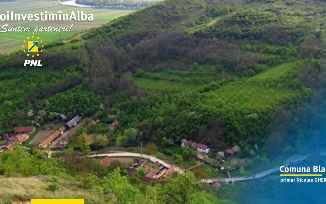 Comuna Blandiana: proces amplu de modernizare a comunei