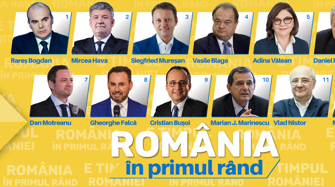 Cine sunt candidații susținuți de PNL pentru europarlamentare?