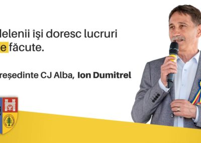 Un oltean la cârma unui judeţ din Ardeal – ION DUMITREL: “În iulie 2019, venitul pe locuitor în judeţul Alba a crescut cu 60 la sută”