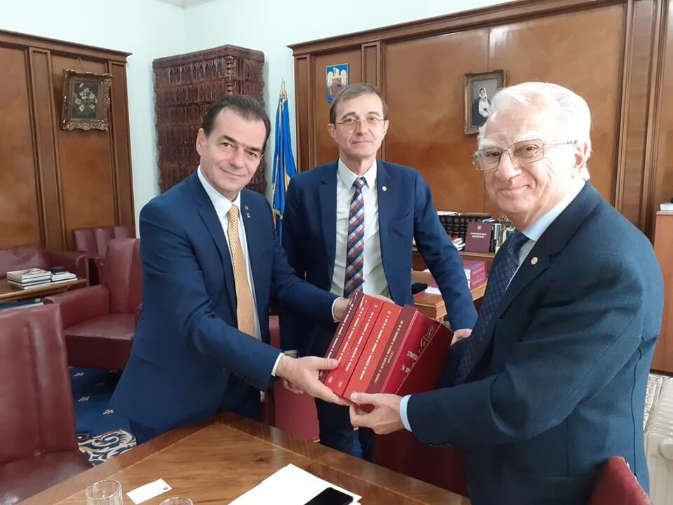 Întâlnire Ludovic Orban la sediul Academiei Române