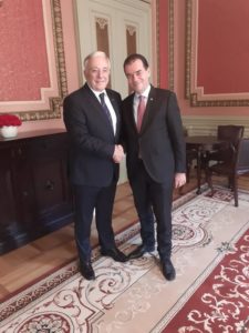 Întâlnire Ludovic Orban și Isărescu