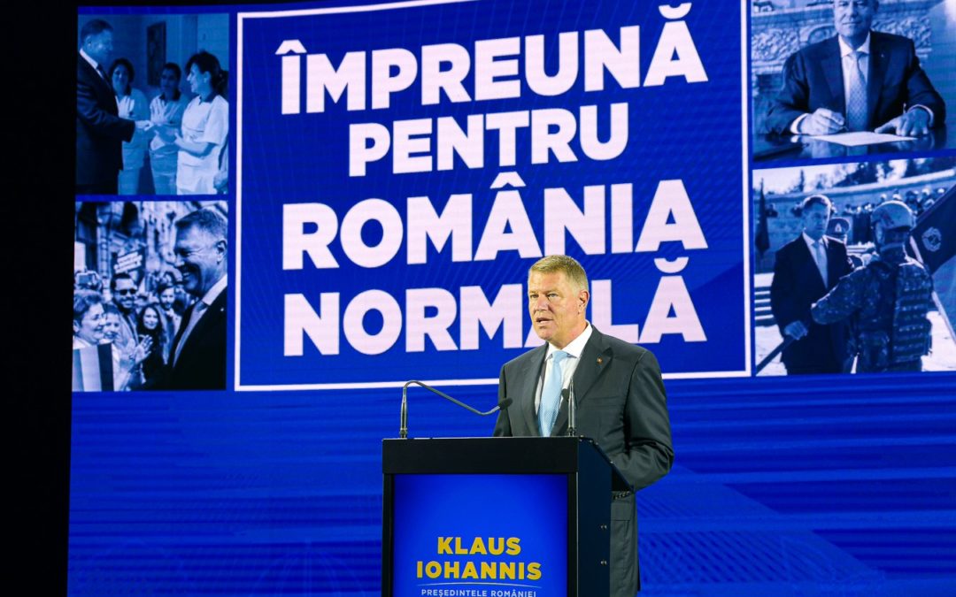 Klaus Iohannis ne-a ales pe noi, avem onoarea să îl alegem și noi pe el