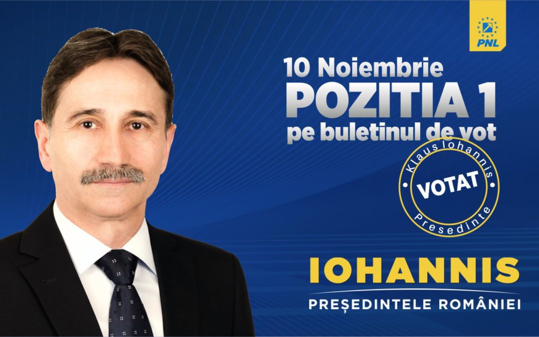 De ce trebuie să fie Klaus Iohannis președinte. Ion Dumitrel: ”Este cea mai bună șansă pentru județul Alba”