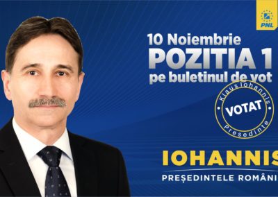 De ce trebuie să fie Klaus Iohannis președinte. Ion Dumitrel: ”Este cea mai bună șansă pentru județul Alba”