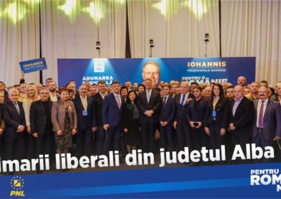 ”Avem incredere in Klaus Iohannis, iar Klaus Iohannis se bazează pe noi.” Primarii din județul Alba, alături de președinte, pentru o Românie normală!