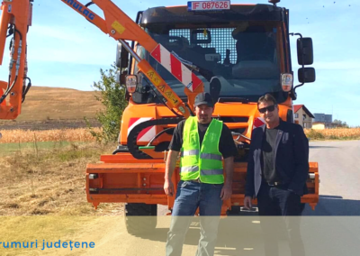 20 km de covor asfaltic şi 300 km de marcaje rutiere în acest an pe drumurile judeţene