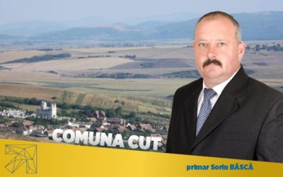 Sorin Bâscă: Consultați proiectele implementate în ultimii 4 ani în comuna Cut