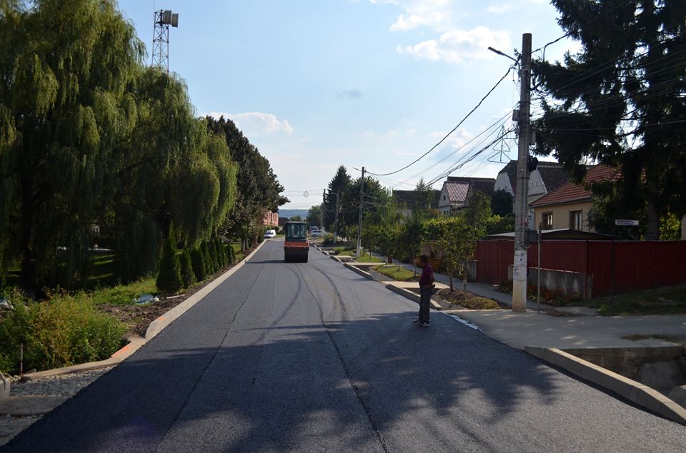Alin Trif: asfaltare comuna Jidvei