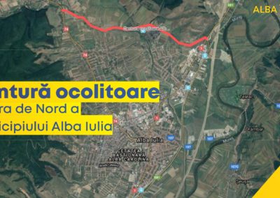 Au fost demarați primii pași pentru construirea centurii ocolitoare pe latura de Nord a municipiului Alba Iulia