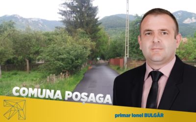 Ionel Bulgăr: Drumurile din comuna Poșaga, sat Lunca Arieşului sunt asfaltate pentru prima dată