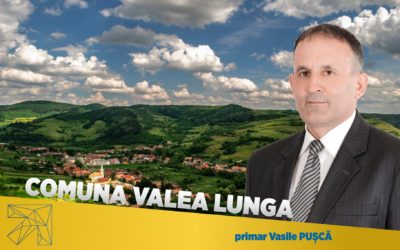 Vasile Puşcă: Comuna Valea Lungă a atras cele mai multe fonduri europene