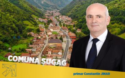 Constantin Jinar: În comuna Șugag rezultatele fondurilor atrase se pot vedea în orice loc