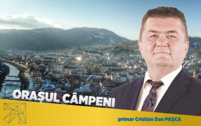 Cristian Dan Pașca: Dacă oamenii buni și capabili nu fac nimic în orașul Câmpeni, răul câștigă