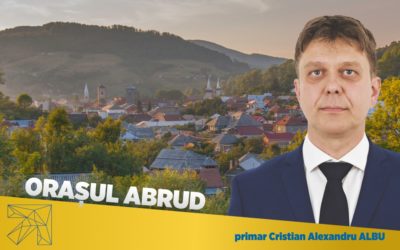 Cristian Alexandru Albu: Pasul meu spre Primărie este pasul oraşului Abrud spre Europa