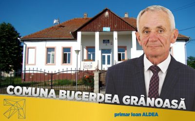 Ioan Aldea: În comuna Bucerdea Grânoasă educația este o prioritate alături de infrastructura edilitară