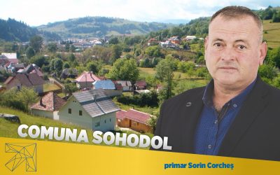 Sorin Corcheş: Prin proiectele implementate în comuna Sohodol ne propunem ca infrastructura să fie adusă la standarde ridicate