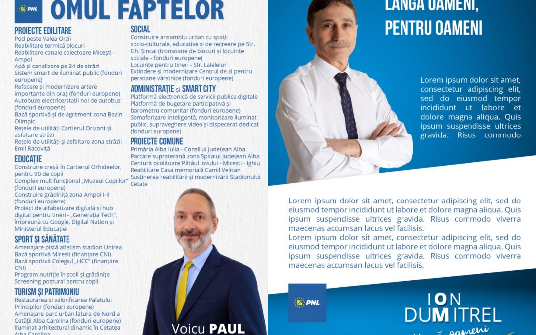 Mi-e greu să înțeleg de ce alți candidați promit cam tot ce NU pot face. Și alții trebuie să le înghită minciunile. La mine, principiul e simplu. Ce zic, fac!