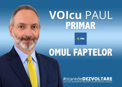 Angajamentul meu față de acest oraș, pe orice termen, are o singură urmare: dezvoltare​