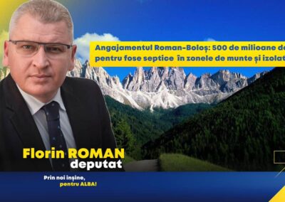 Angajamentul Roman – Boloș: 500 de milioane de euro pentru fose septice în zone izolate. Nicio școală cu toaletă în curte