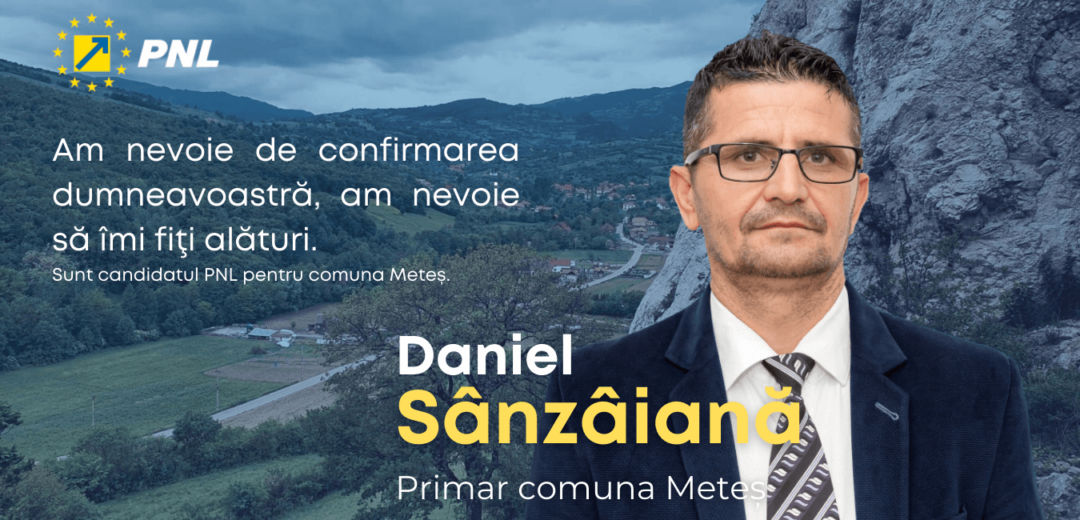 Daniel Sânzâiană: Am nevoie de confirmarea dumneavoastră, am nevoie să îmi fiţi alături